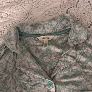 Soma Cool Nights Pajama set Small